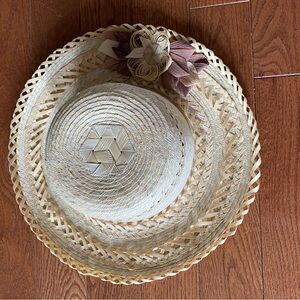 Elegant Hat with Floral Accent